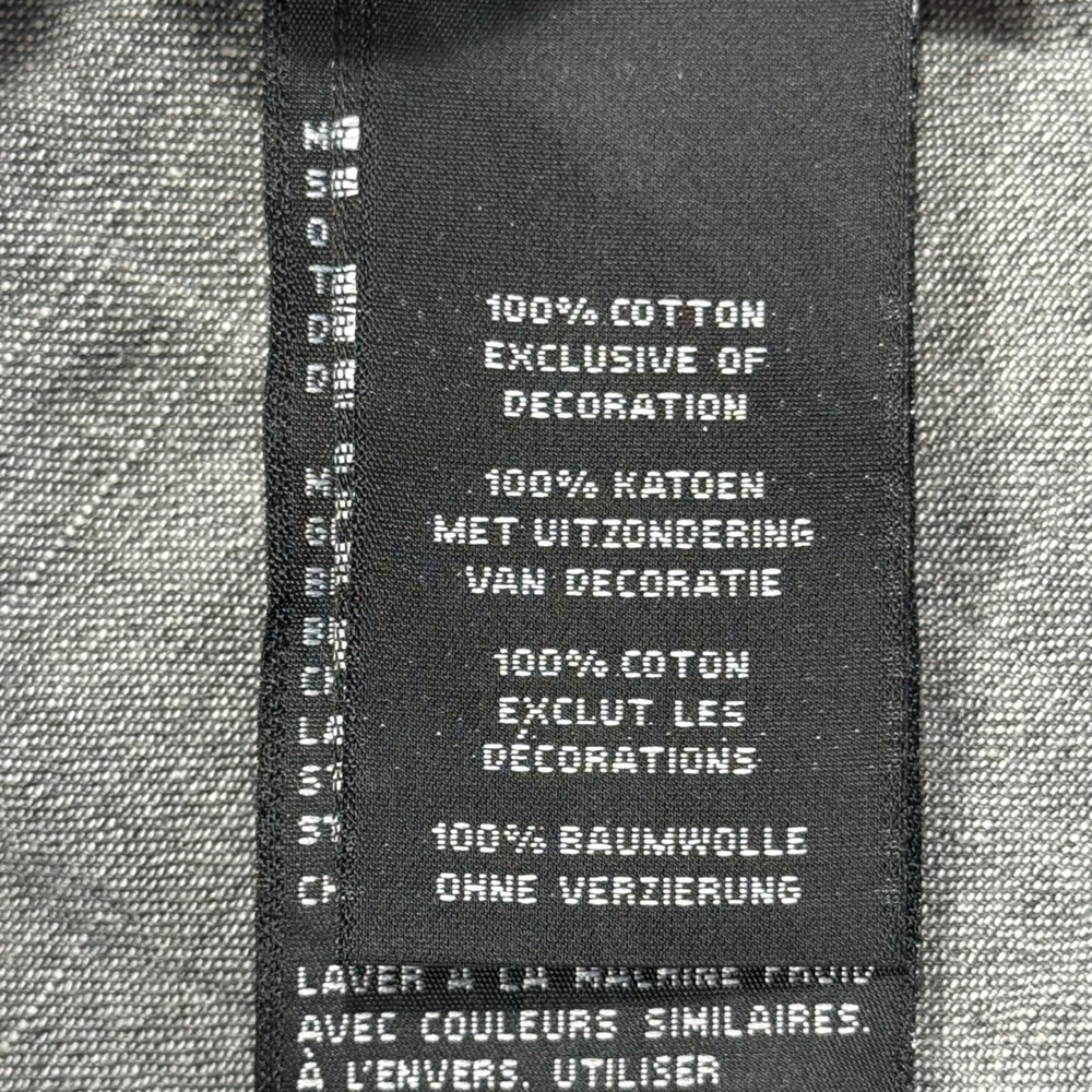 Harley-Davidson Mens 3XL Gray Cotton Long Sleeve Button Down Wing Patch Shirt - Picture 5 of 11